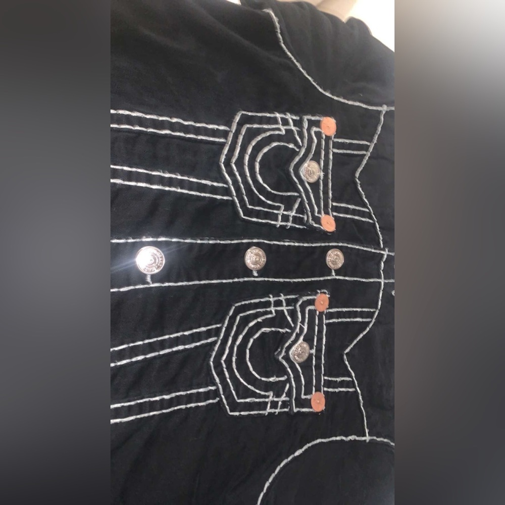 True religion black jacket